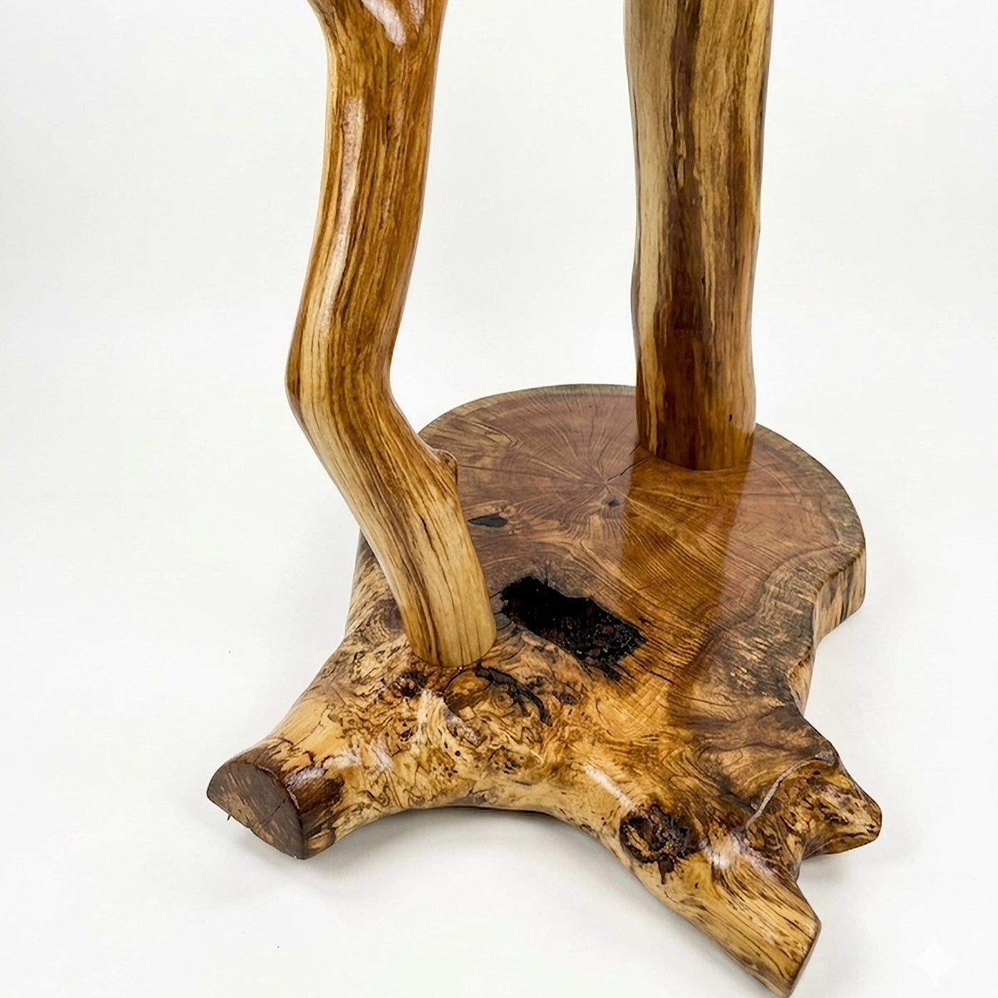 Sculptural English Oak Cat Tree by Sophisticated Scratch, view 3