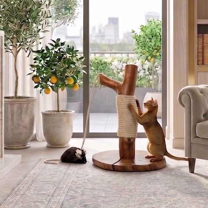The Ocelot Oak Cat Scratcher
