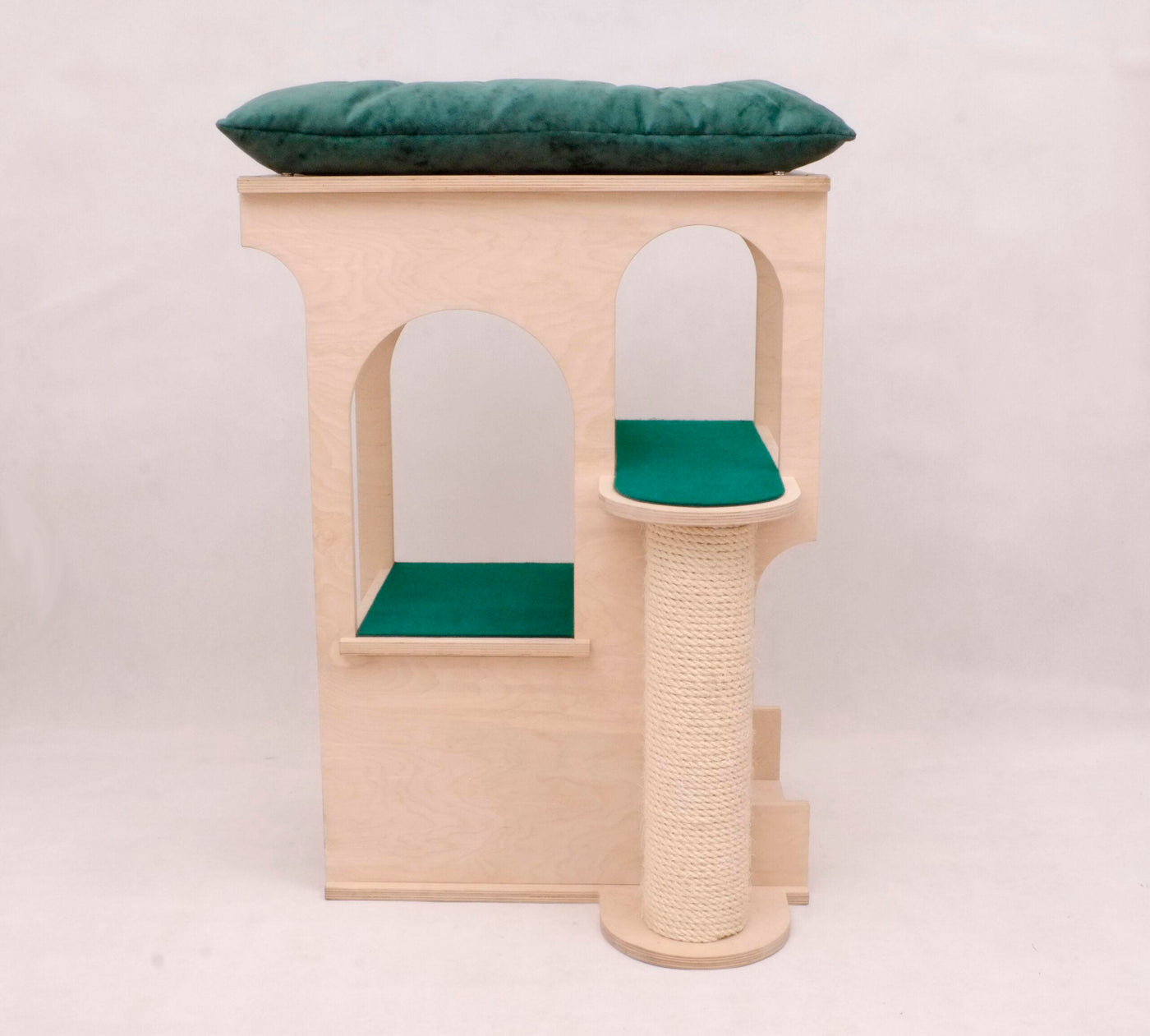 Cat Tower with Post Scratcher by If Cats Can Fly, view 2