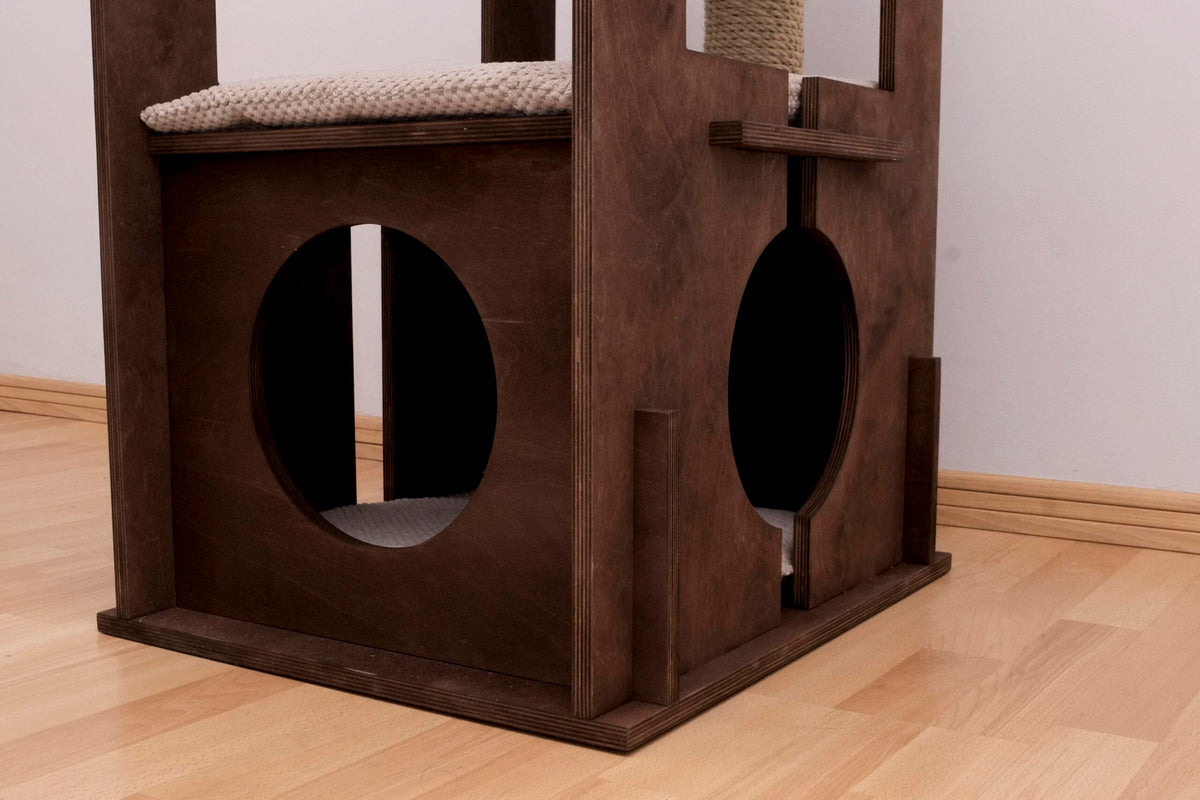 Three Level Cat Tower by If Cats Can Fly