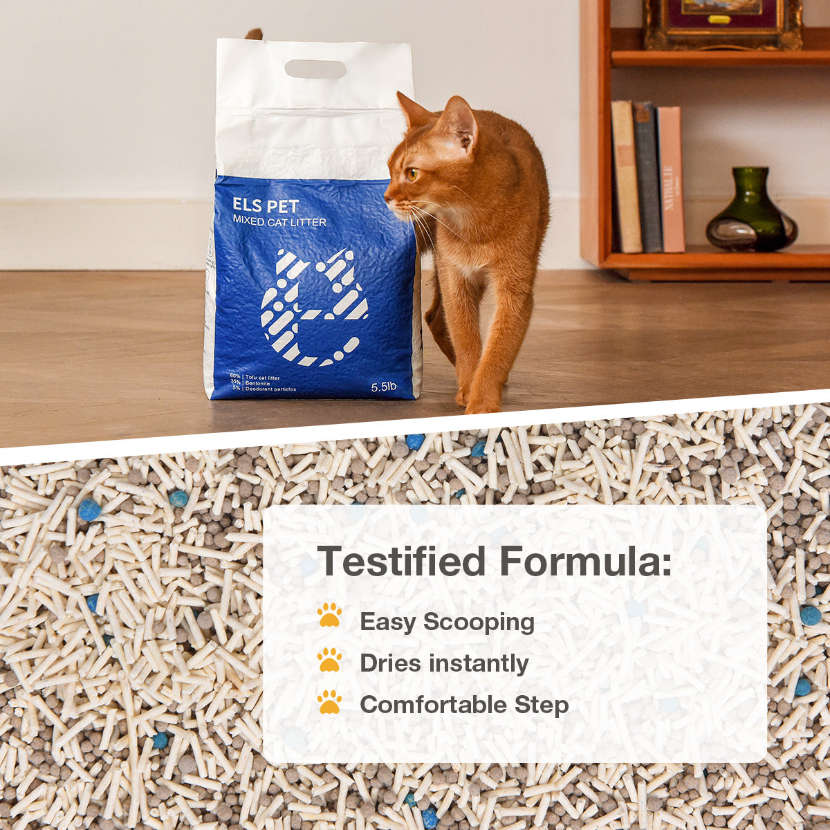 Els Pet Mixed Cat Litter, view 4