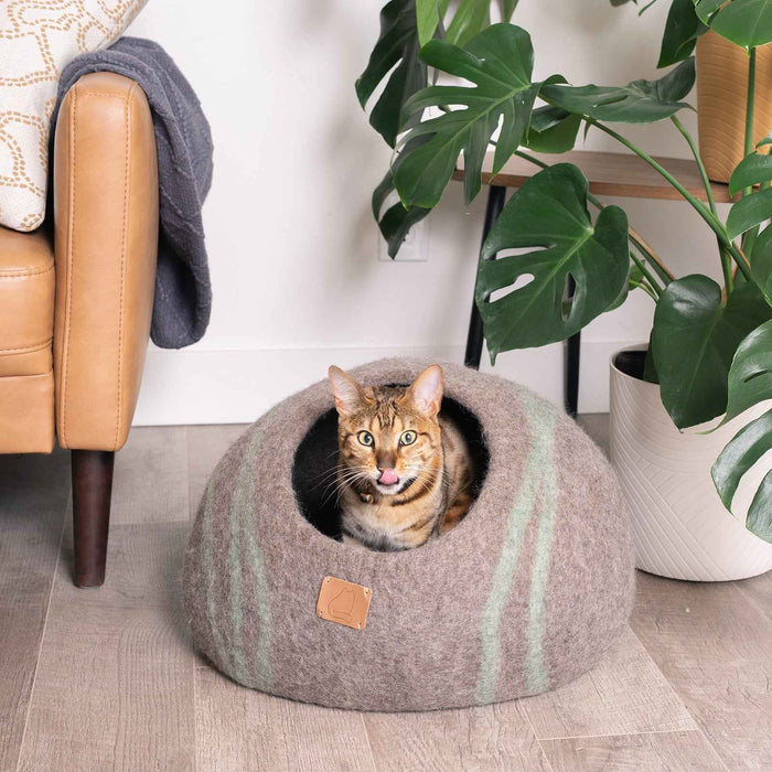 Stripe Cat Cave, Round