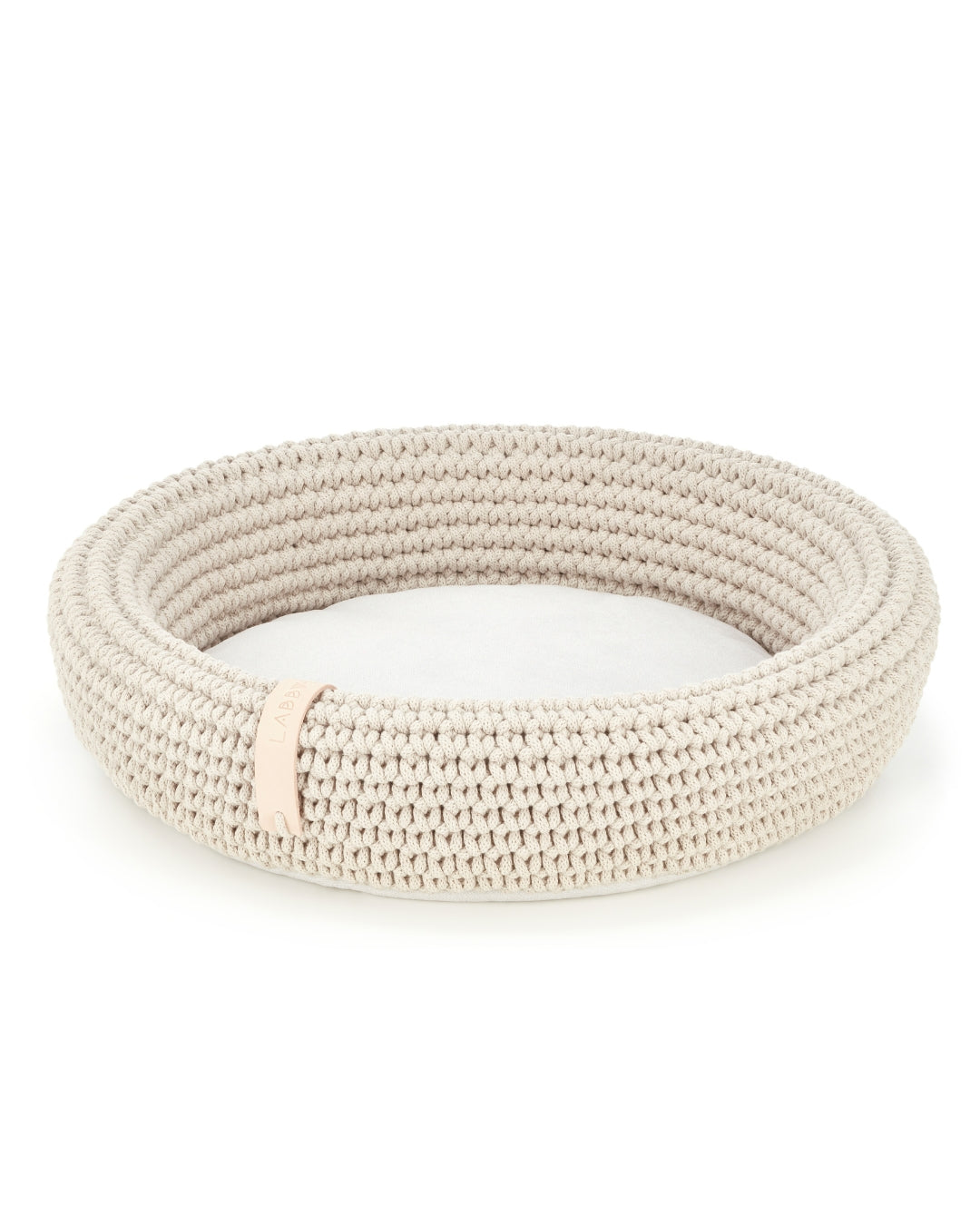 Coco Cat Basket in Beige