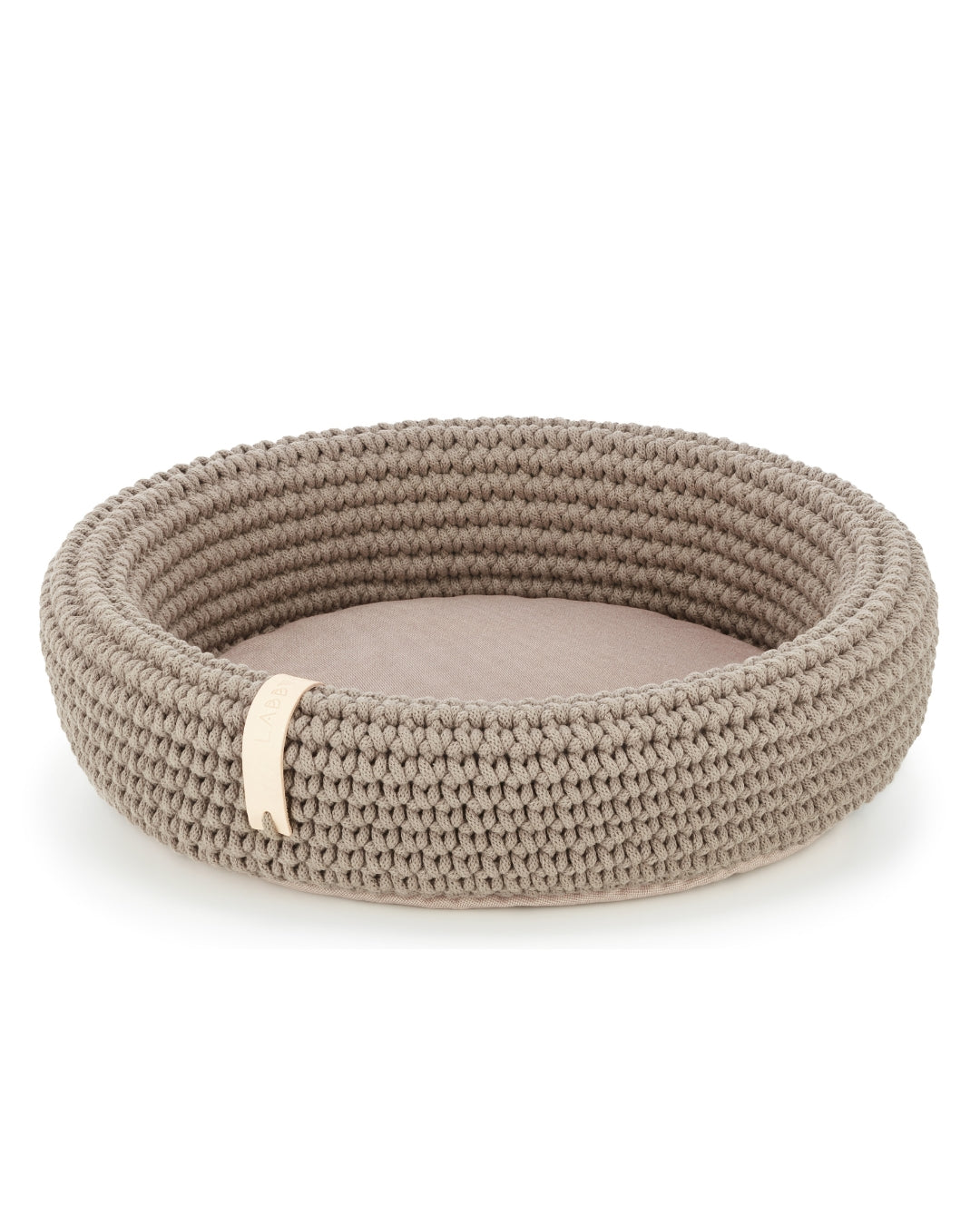 Coco Cat Basket in Light Brown