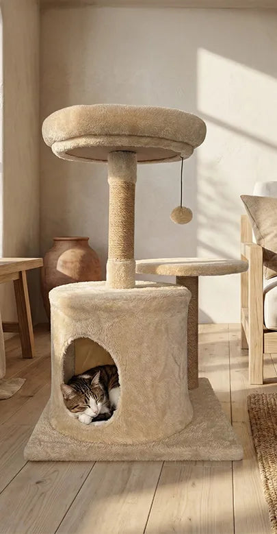 Nacar Cat Tree Bed, view 2