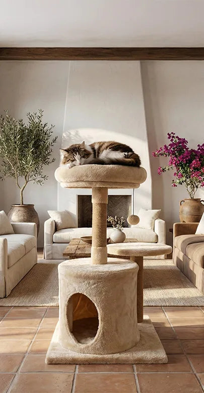 Nacar Cat Tree Bed, view 4