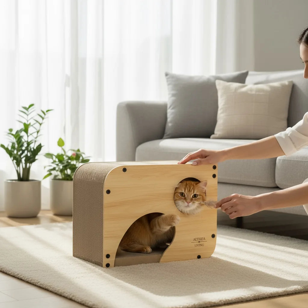 Carabela Nest Cat Scratcher, view 6