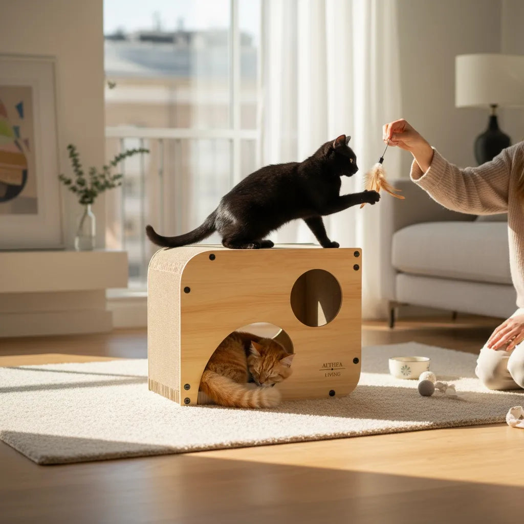 Carabela Nest Cat Scratcher, view 7