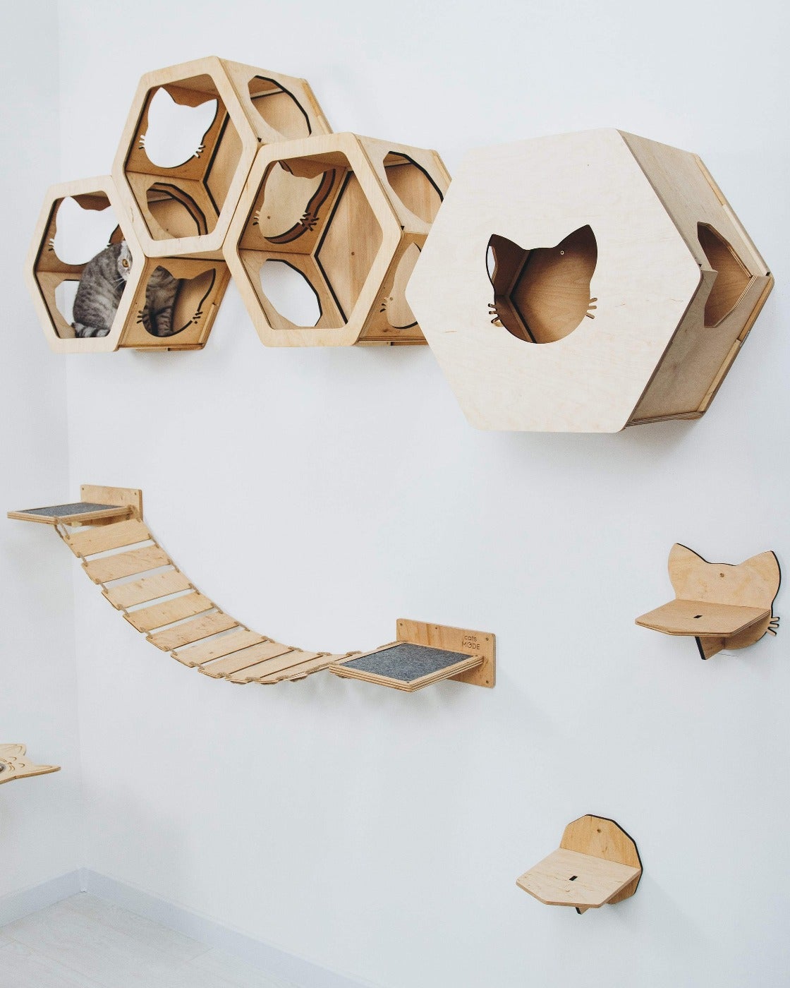 Cat Wall Bridge Furniture Set