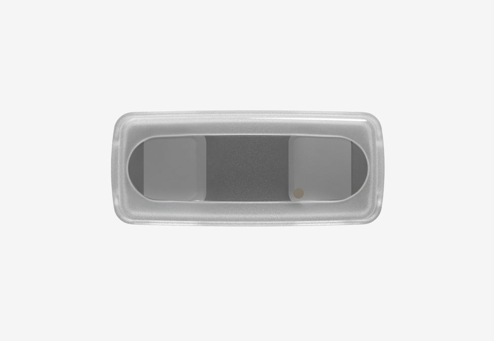 White Weenect XS silicone case for a cat GPS tracker