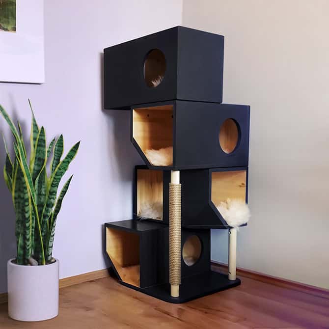 Catissa Freestanding Cat Tower by Catissa, view 3