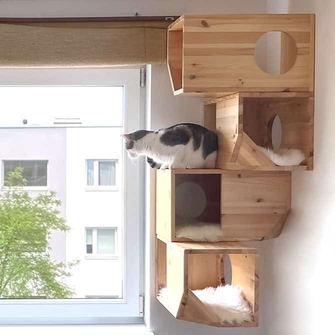 Catissa Wall Cat Tower by Catissa, view 5