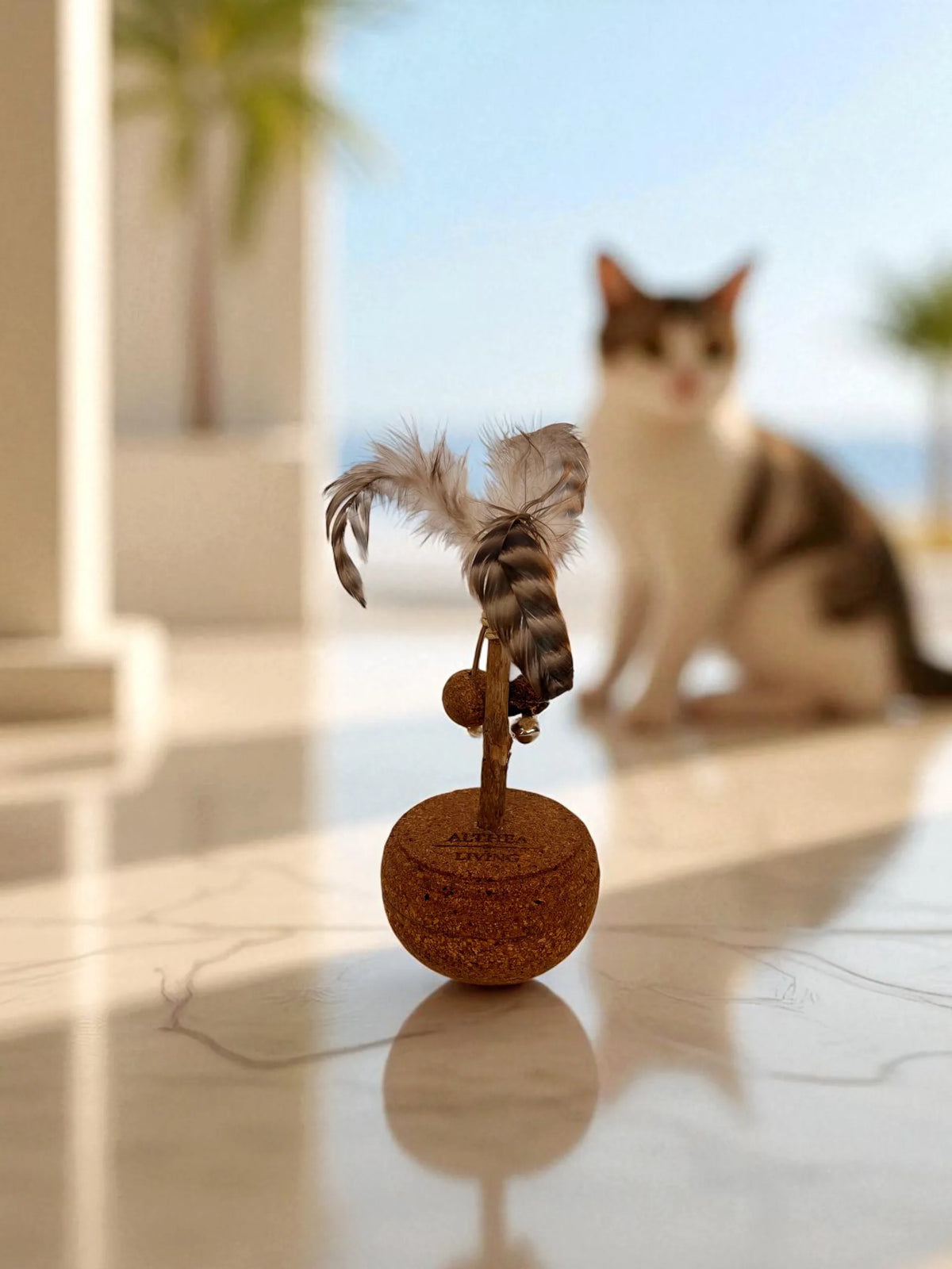 Vela Cork Cat Toy, view 6