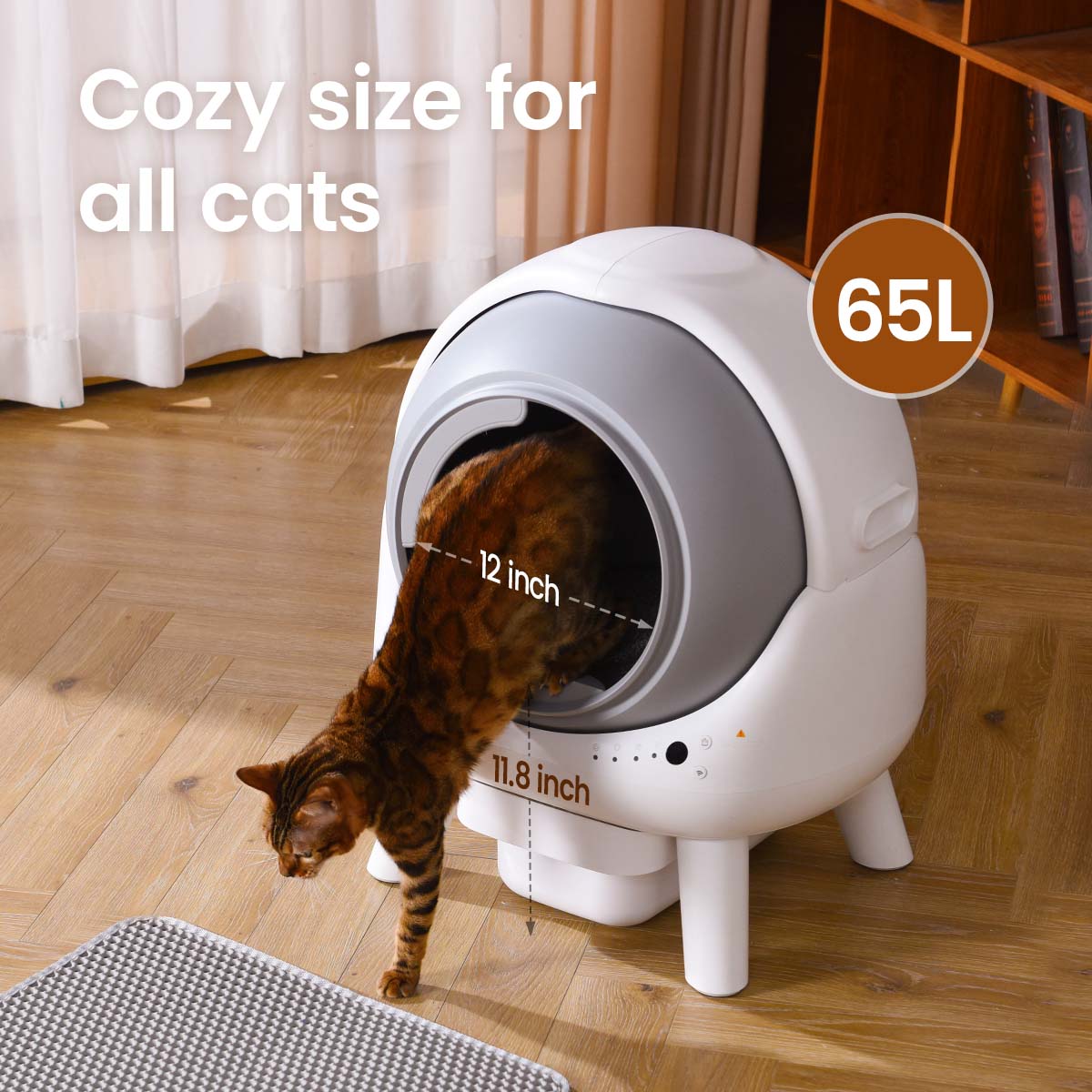 Orbitie Automatic Self-Cleaning Litter Box, view 6