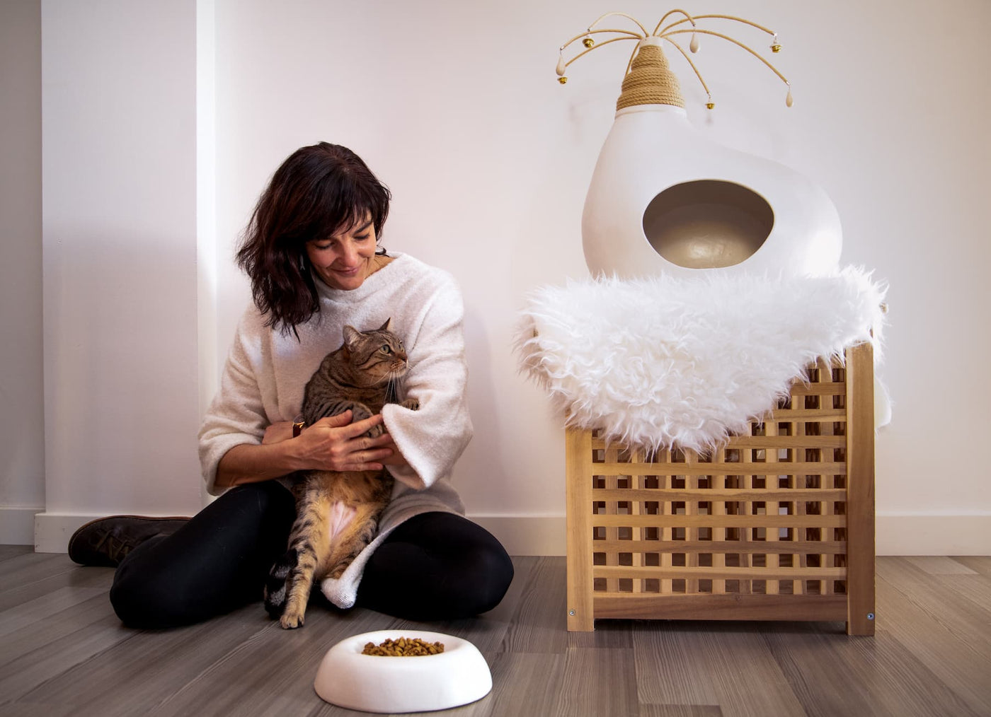 Cascabel Ceramic Cat Cave, view 6