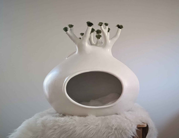 Baobab Ceramic Cat Cave