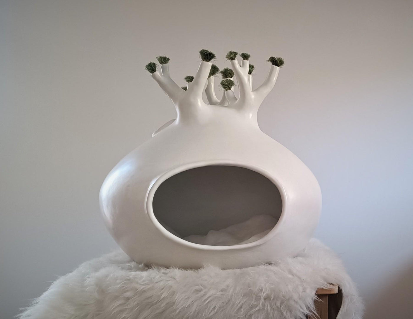Baobab Ceramic Cat Cave, view 2
