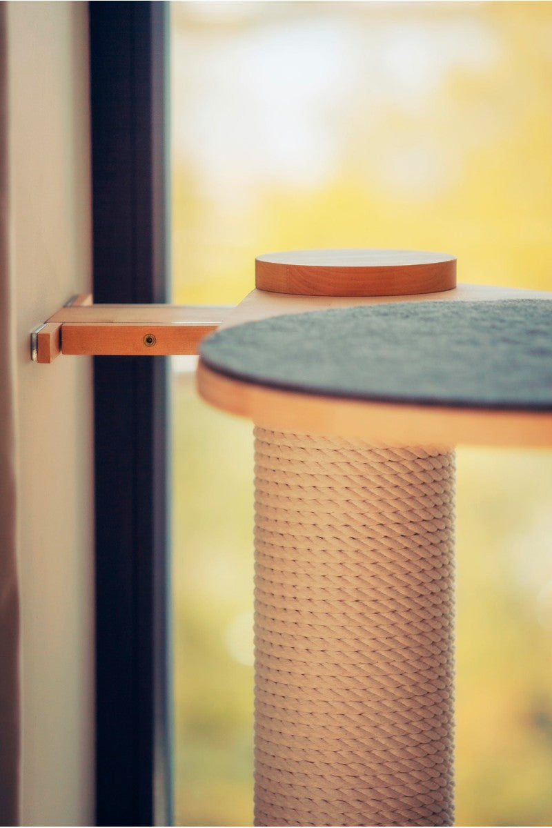Wall-Mounted Cat Tree, 3 Posts, view 7