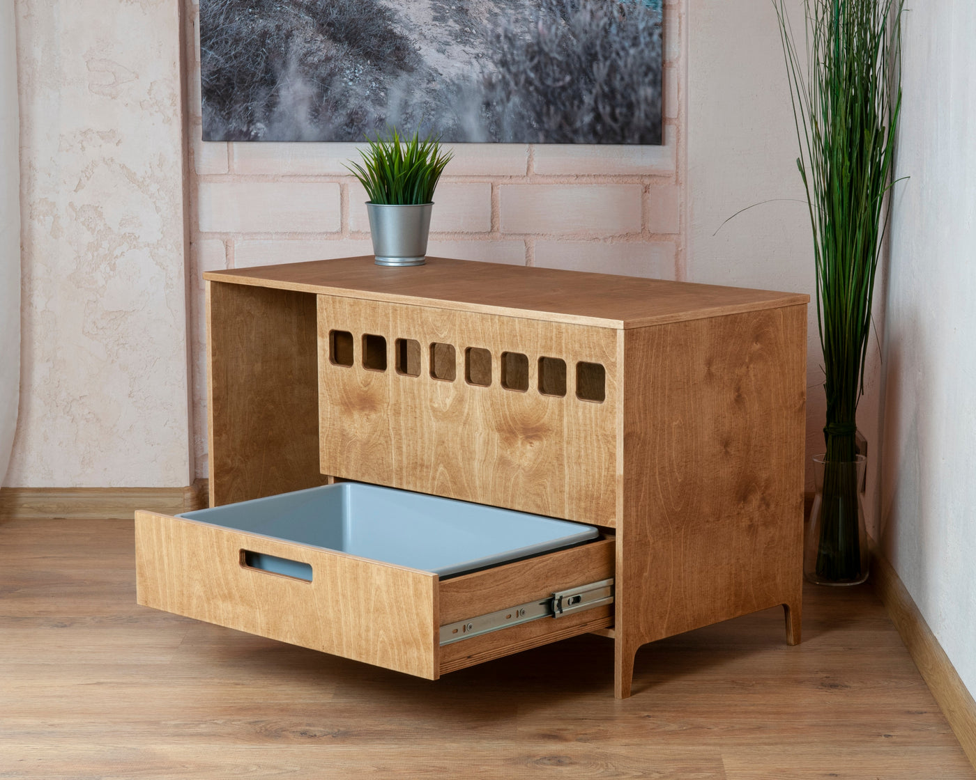 Cubo Cat Litter Cabinet by Kokaa, view 4
