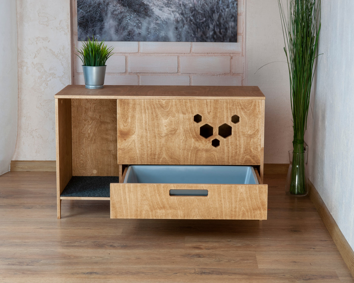 Yeno Cat Litter Cabinet by Kokaa, view 4