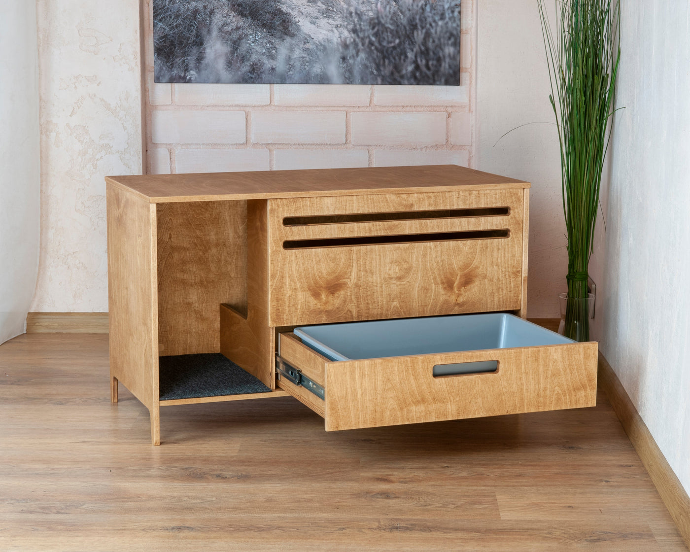 H Cat Litter Cabinet by Kokaa, view 3