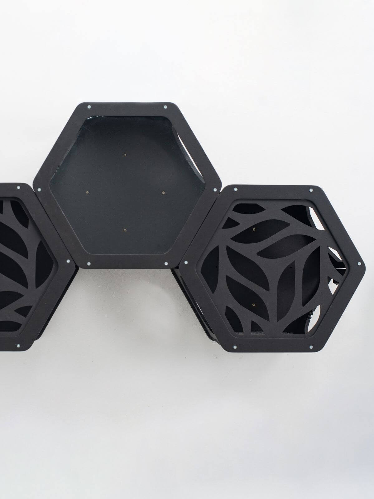 Wooden and Acrylic Frame for Hexagon