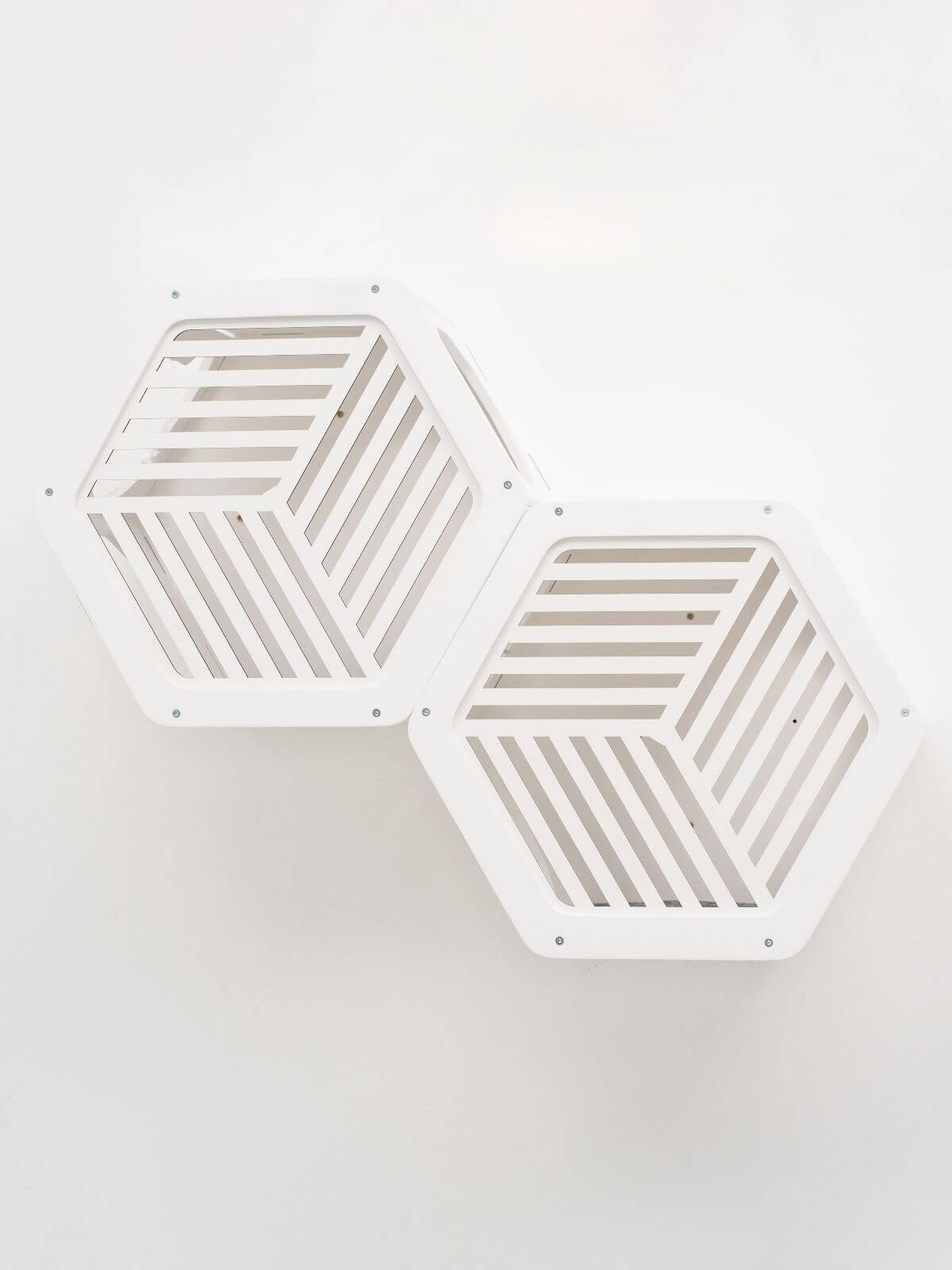 Wooden and Acrylic Frame for Hexagon