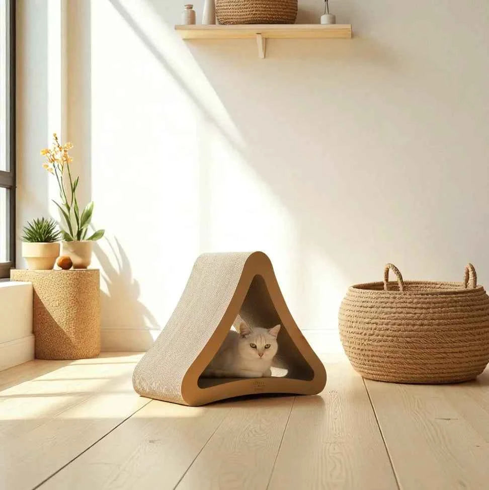 Delta Geometric Cat Scratcher