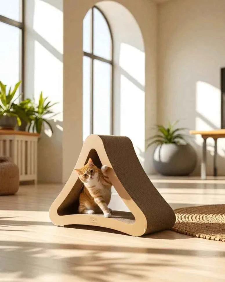 Delta Geometric Cat Scratcher