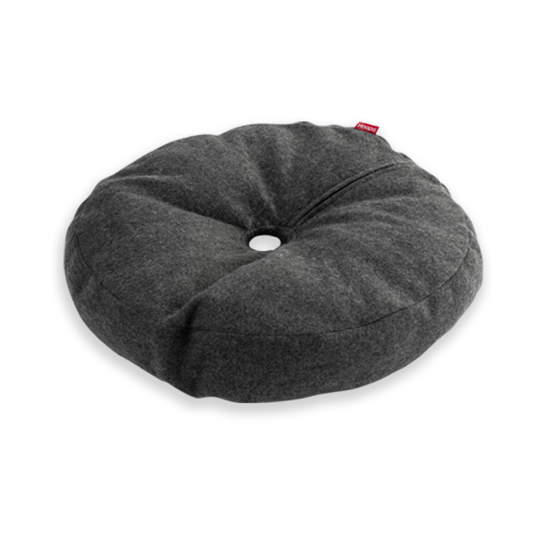 Donut Cat Bed in Dark Grey