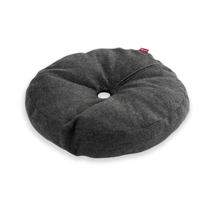 Donut Bed and Tri Blanket Set