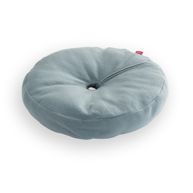Donut Cat Bed in Grey Blue
