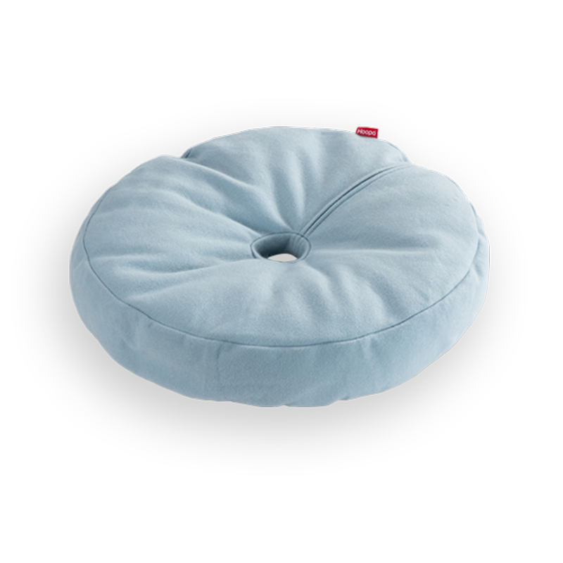 Donut Cat Bed in Light Blue