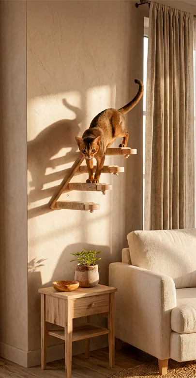 Salitre Cat Climbing Steps by Althea Living