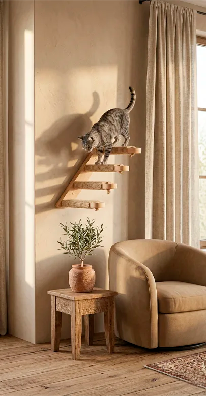 Salitre Cat Climbing Steps, view 2