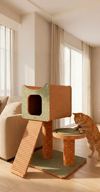 Faro Cork Cat Climbing Structure, view 2