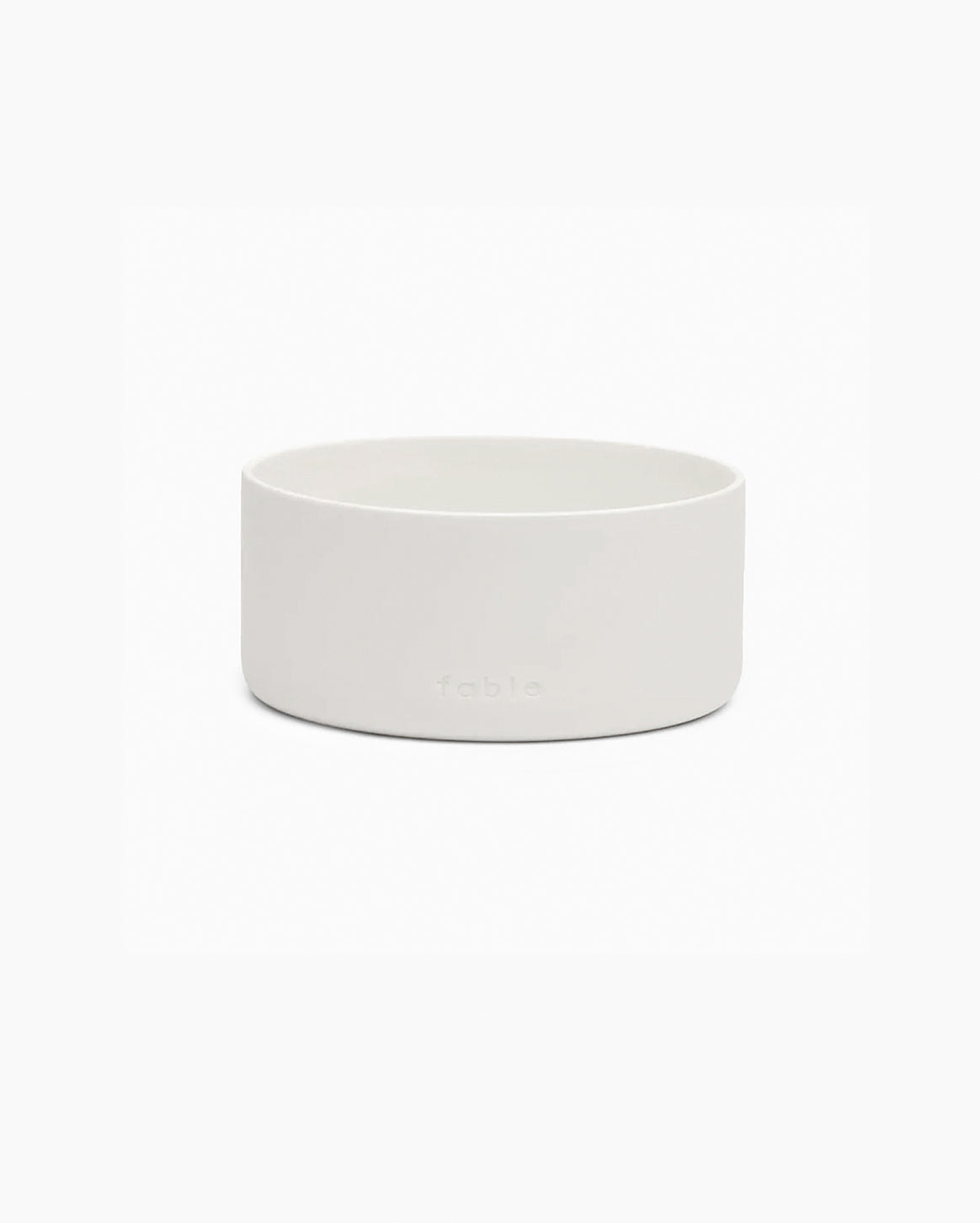 Fable weighted ceramic cat bowl