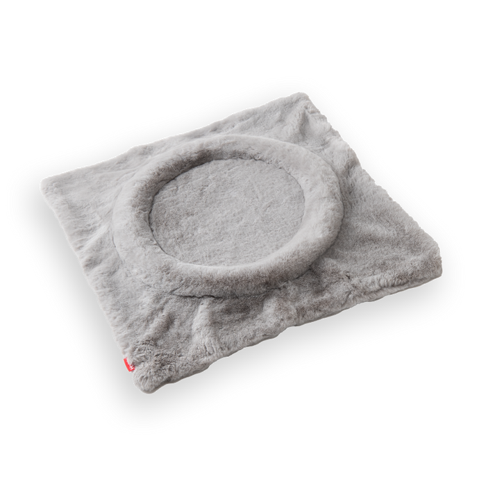 Flip Cat Bed in Light Grey