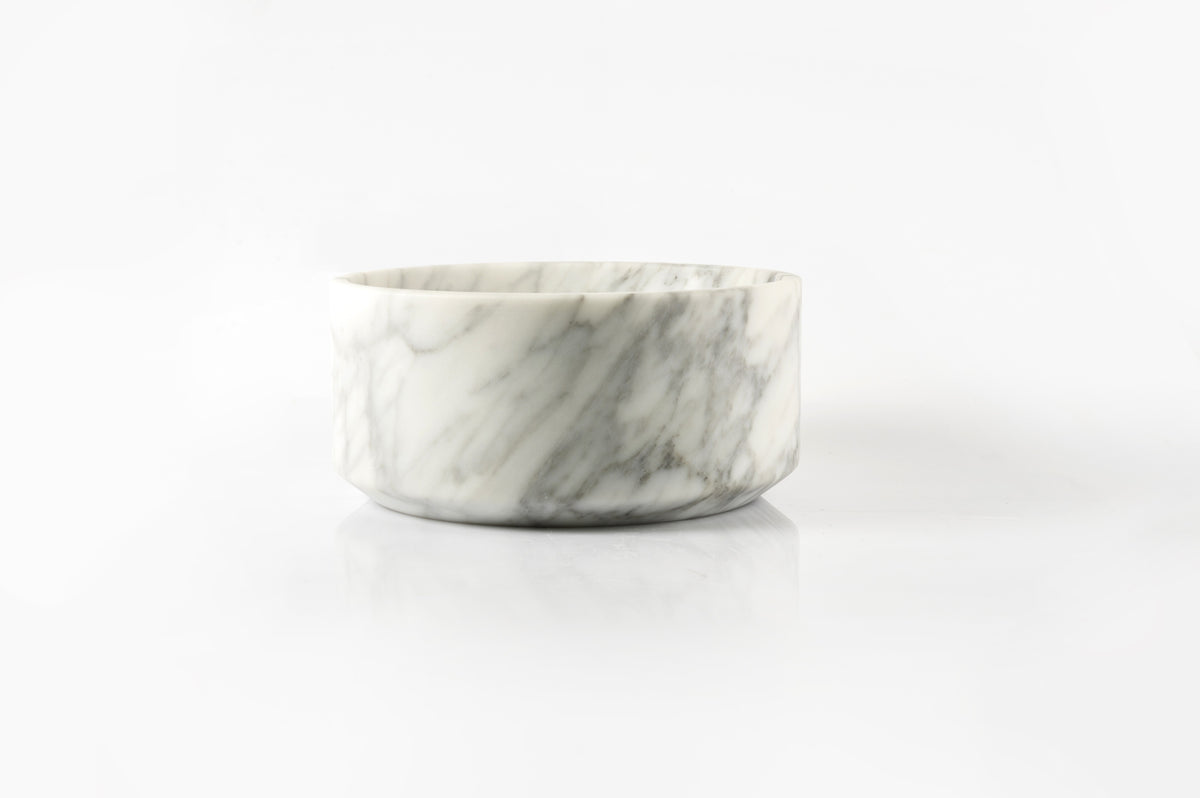 Gems Marble Cat Bowl Large