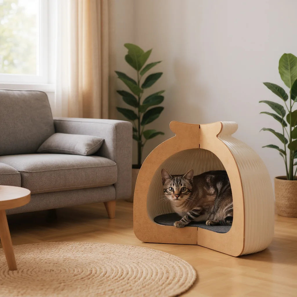 Paper Cat House, view 6