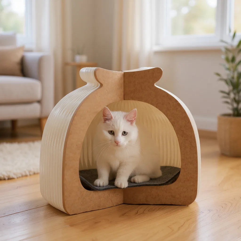 Paper Cat House, view 7