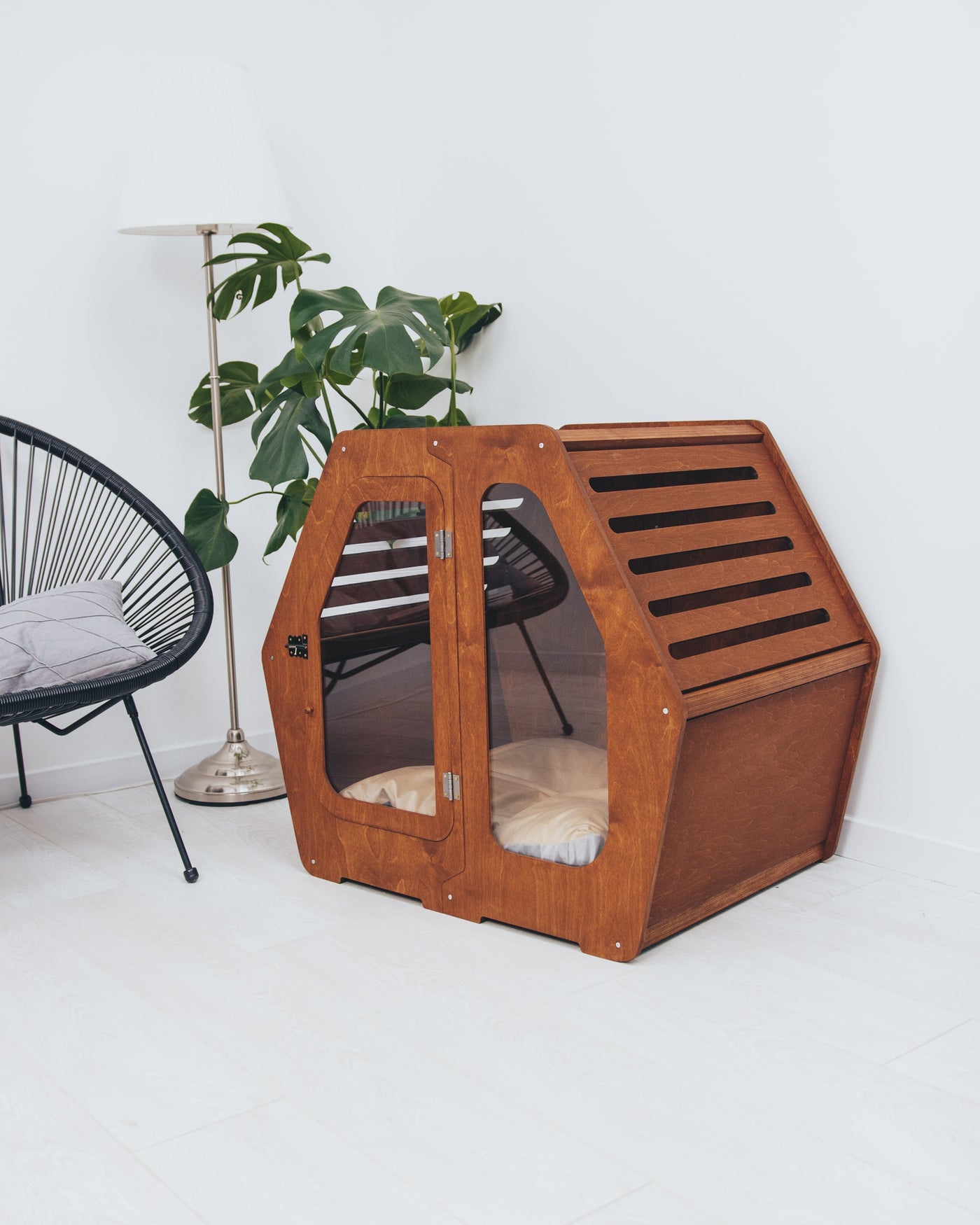 PET HOUSE Color Oak