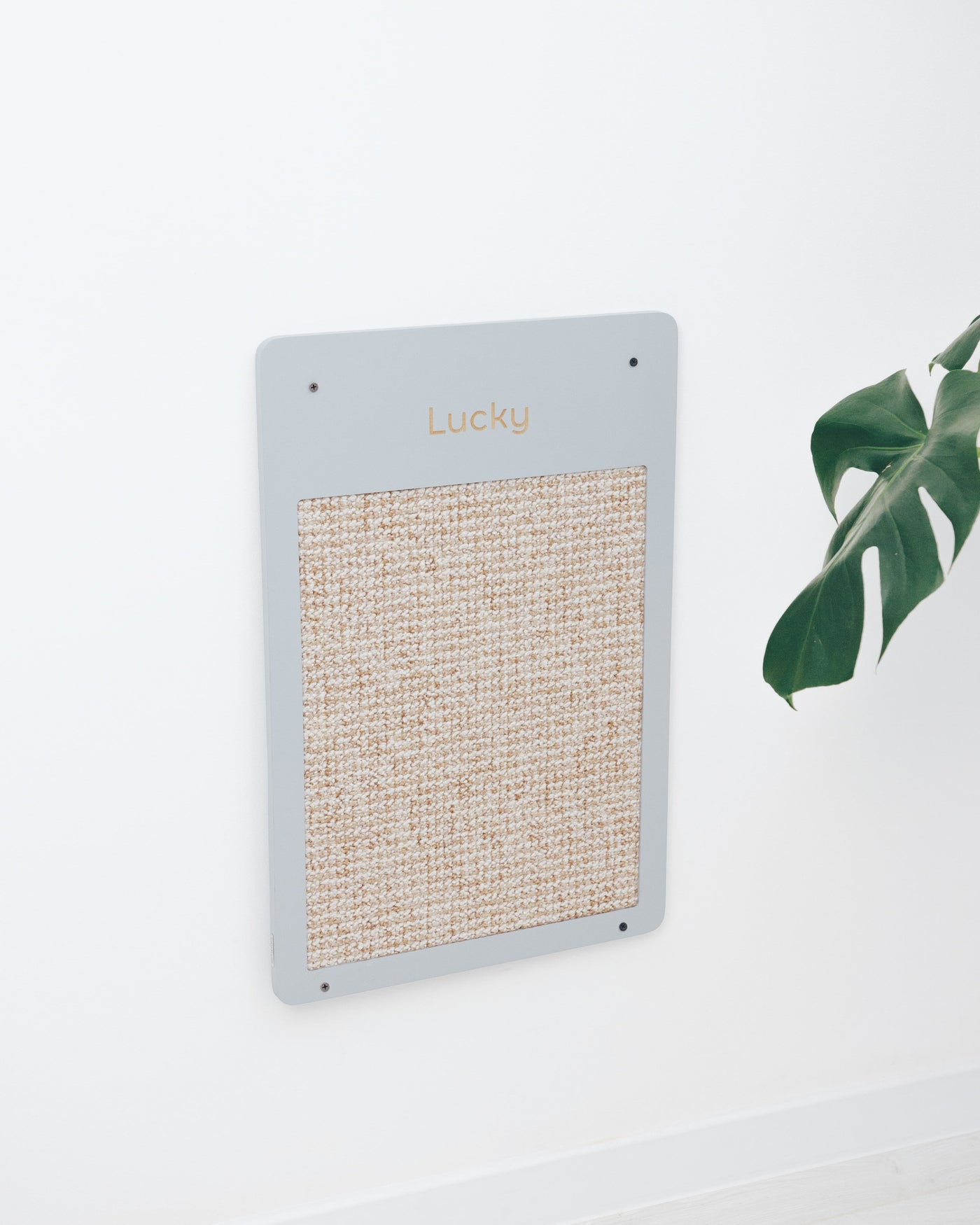 Cat Wall Scratcher Dark White