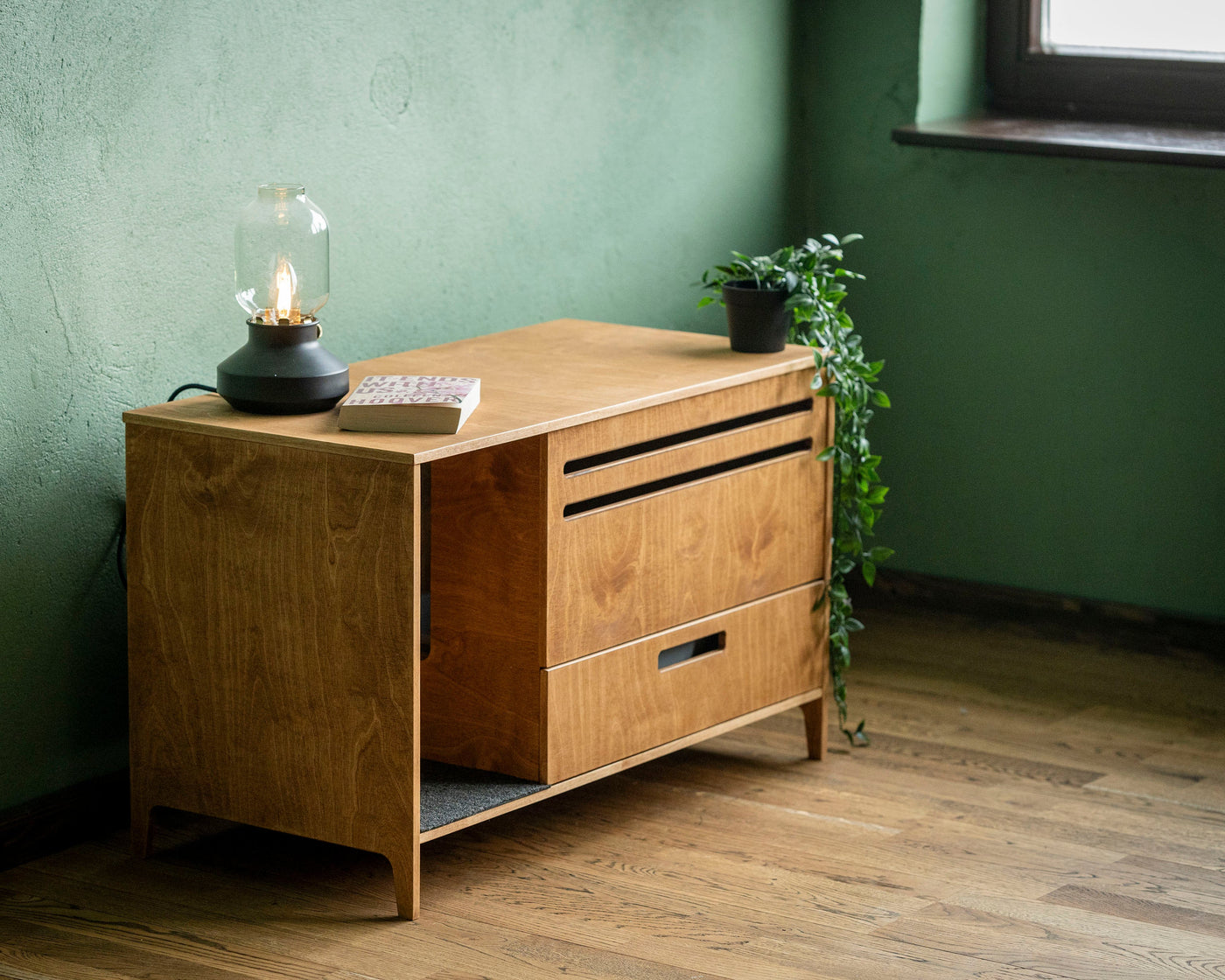 H Cat Litter Cabinet by Kokaa, view 2