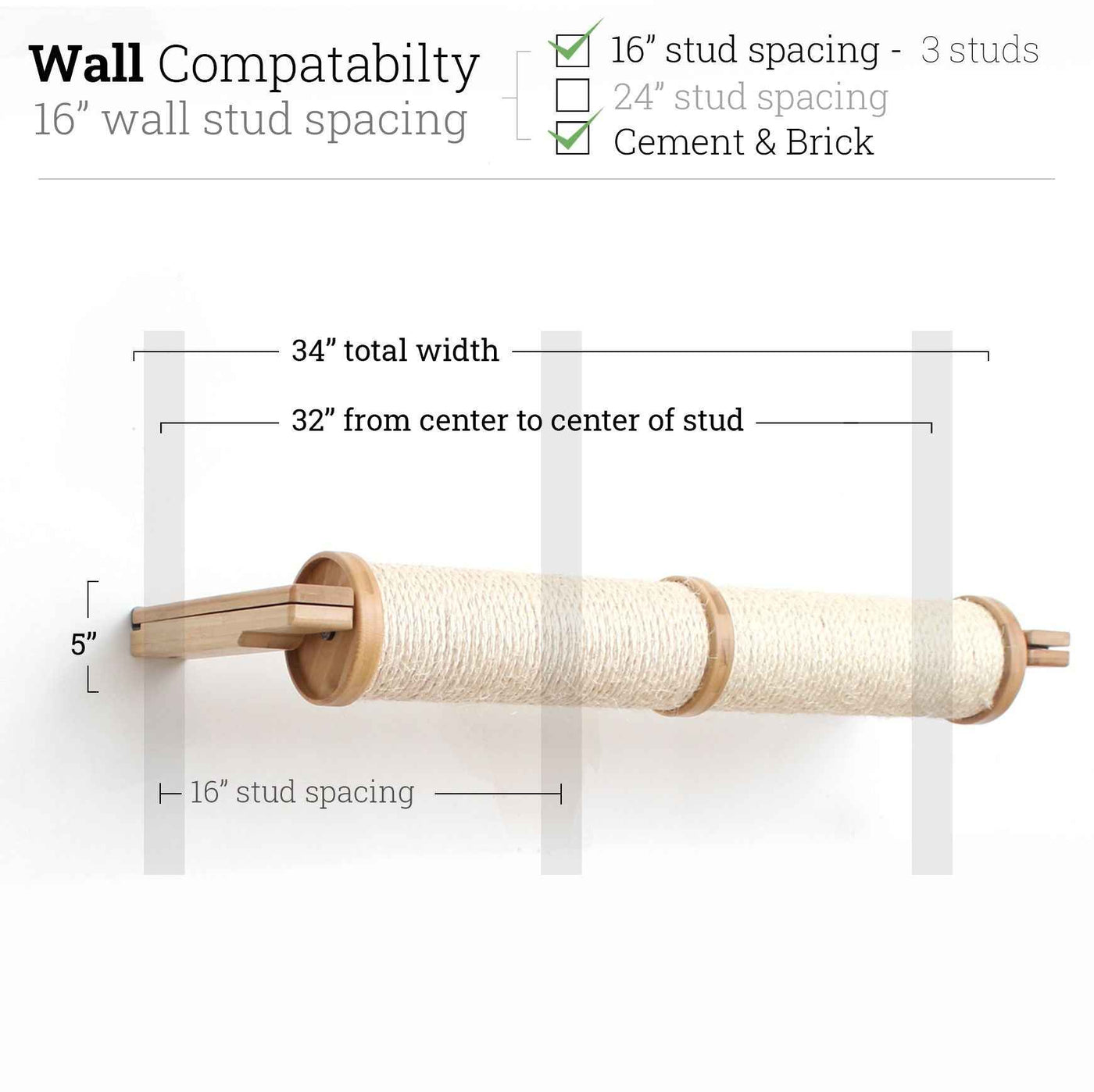Horizontal Scratching Post