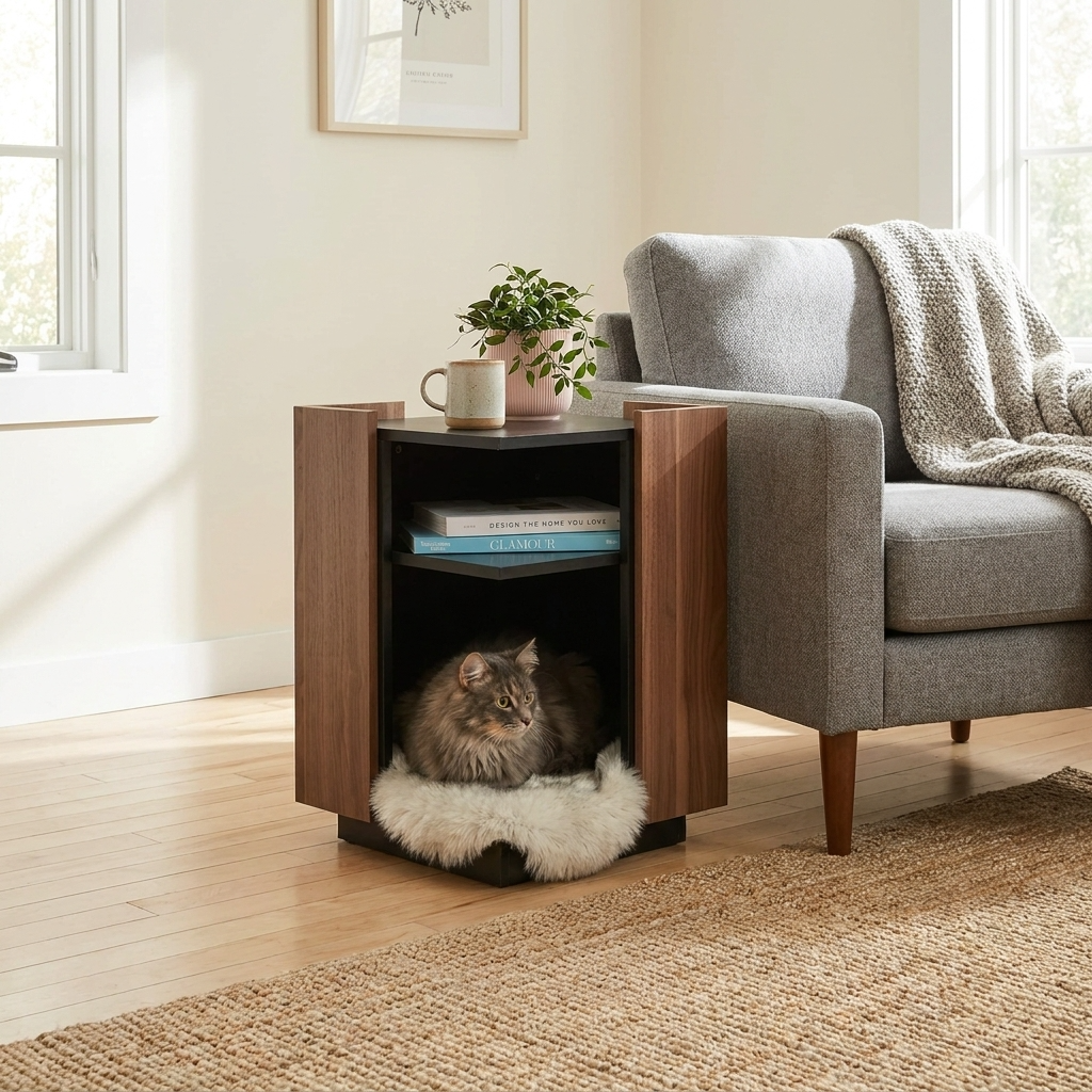 Leo Cat Side Table by 4Cats & Dogs, view 5