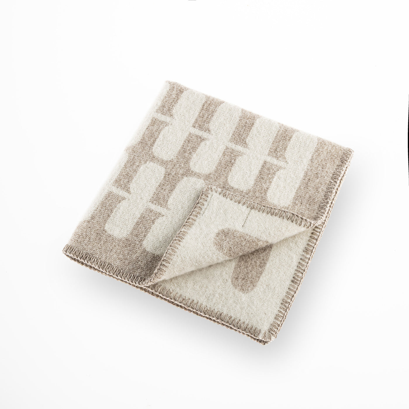 Flora Cat Blanket, Cappuccino/Natural