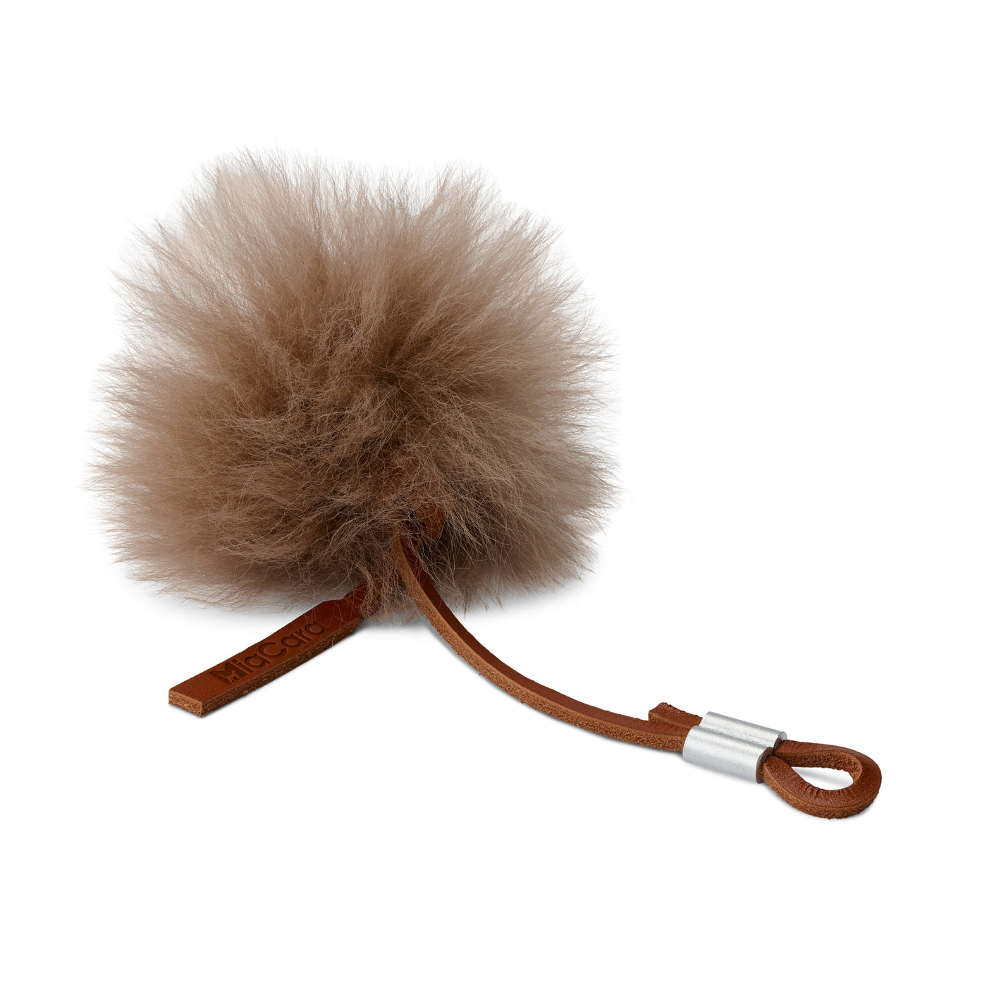 Topo Cat Toy, Leather Cognac