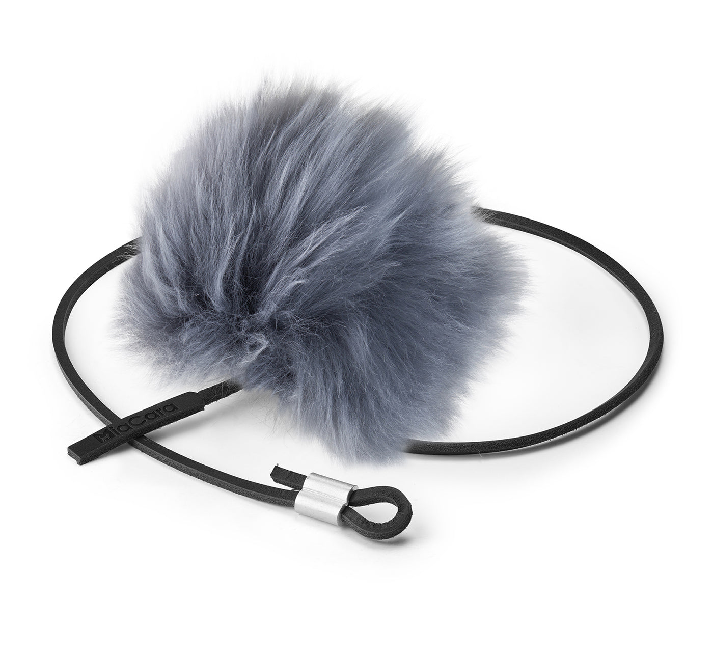 Topo Cat Toy, Leather Black