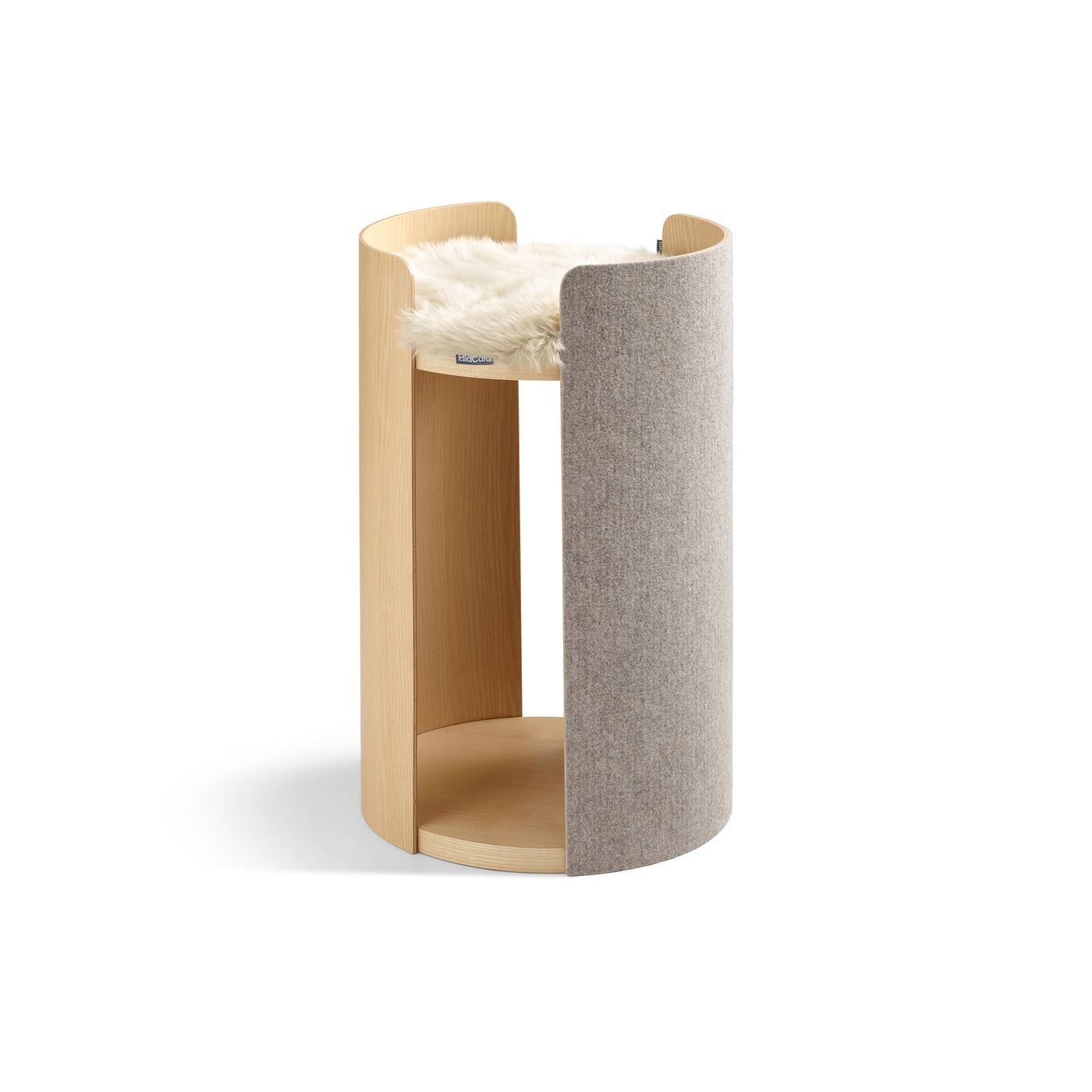 Torre Cat Tower, Ash Natural/Felt Beige